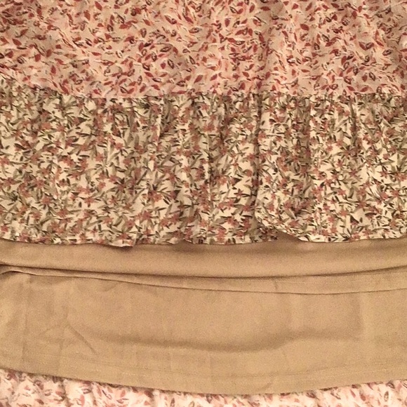 BOHO STYLE LAYERED COLORS MIDI DRESS 1 left - Picture 11 of 13